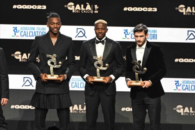 Osimhen Wins GQ Sportsman of the Year in Turkey