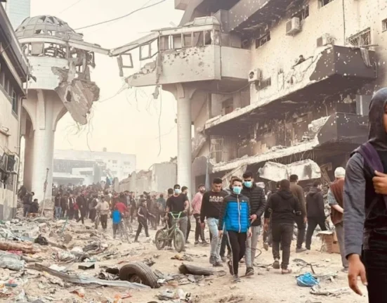 Palestinian doctors graduate at ruined al-Shifa hospital in Gaza