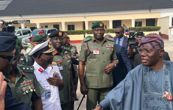 Sanwo-Olu pledges Lagos support for Nigerian Army operations