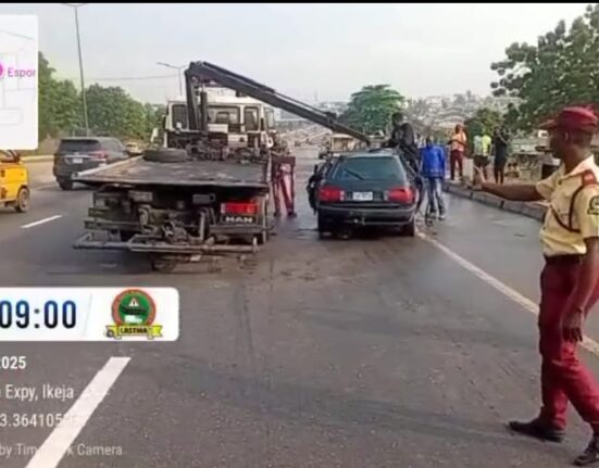 Two Killed, Three Injured in Lagos Road Crash