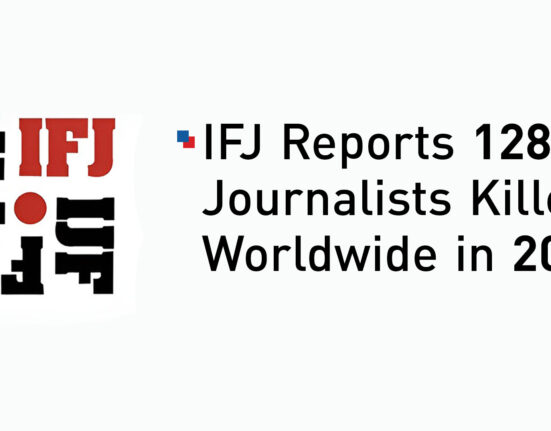 128 Journalists Killed Worldwide in 2025, 533 Imprisoned says IFJ