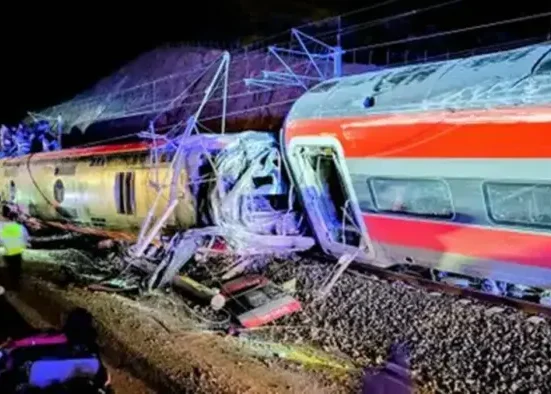 At least 21 People Killed in High-speed Train Collision in Southern Spain