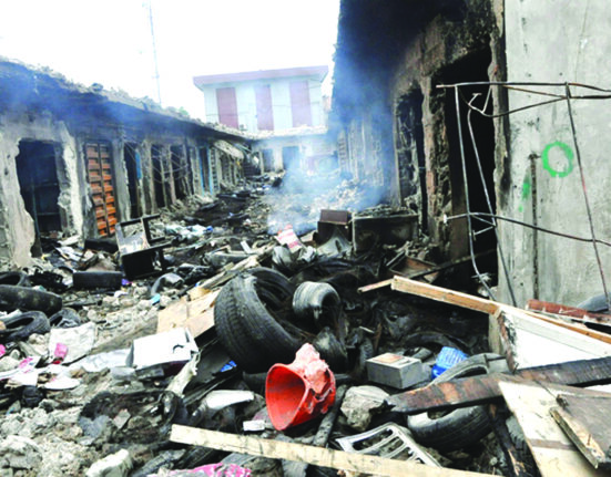 Fire razes Sokoto mechanic village destroying shops, vehicles