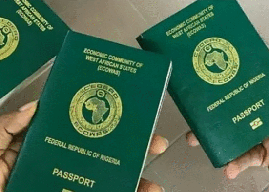 Nigerian Passport Ranks 89th in Global Travel Index