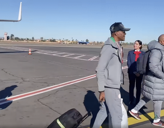 Super Eagles Arrive Marrakech Ahead of Algeria Quarter Final