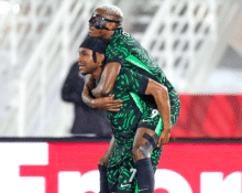 Super Eagles thrash Mozambique 4-0 to reach AFCON quarter-finals