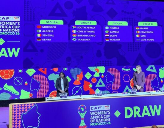 Super Falcons drawn with Zambia, Egypt, Malawi for WAFCON 2026
