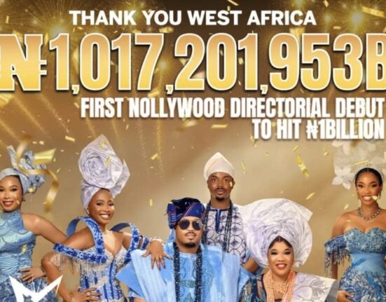 Toyin Abraham’s Oversabi Aunty Crosses N1bn at Nigerian Box Office
