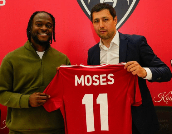 Victor Moses Joins Kazakhstan Club FC Kaysar Kyzylorda