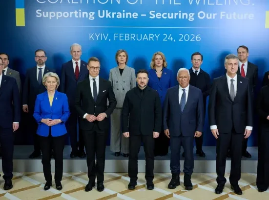 Europe Vows To Stand Firm With Ukraine On War Anniversary