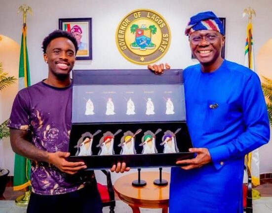 Gov. Sanwo-Olu hosts US streamer Kai Cenat in Lagos