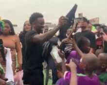 Kai Cenat Visits Makoko Children, Distributes School Supplies