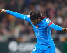 Lookman Marks Atletico Madrid Debut With 100th Career Goal