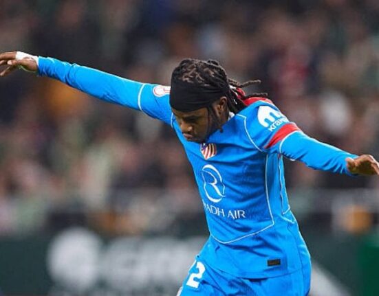 Lookman Marks Atletico Madrid Debut With 100th Career Goal