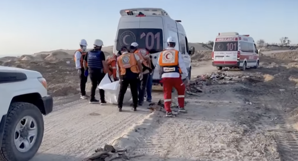 Israeli Forces Fired Over 900 Bullets at Gaza Medics says Report