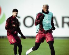 Victor Osimhen Returns to Training Ahead of Juventus vs Galatasaray