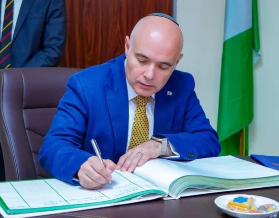 Israel’s ambassador to Nigeria, Michael Freeman