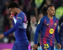 Kounde, Balde Out for Barcelona Ahead of Newcastle Clash