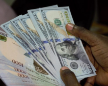 Naira strengthens to four-week high at N1,355 per dollar