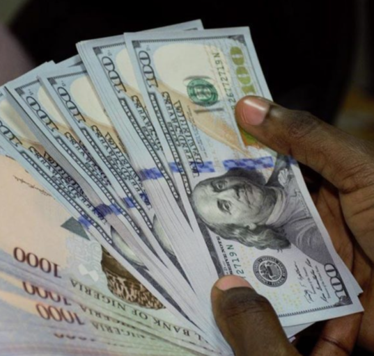 Naira strengthens to four-week high at N1,355 per dollar