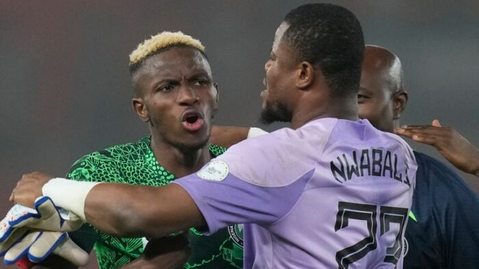 Osimhen, Nwabali missing as Chelle names 23 players for four-nation tournament