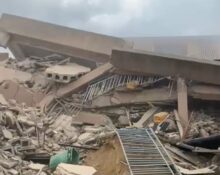 Students Escape as 4 Storey School Building Collapses in Lagos