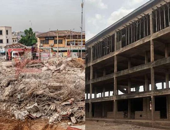 Three Dead As Unfinished Building Collapses On Church Service In Accra