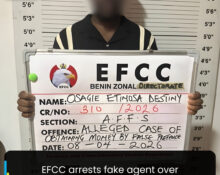 EFCC arrests fake agent over ₦11 million football trial scam