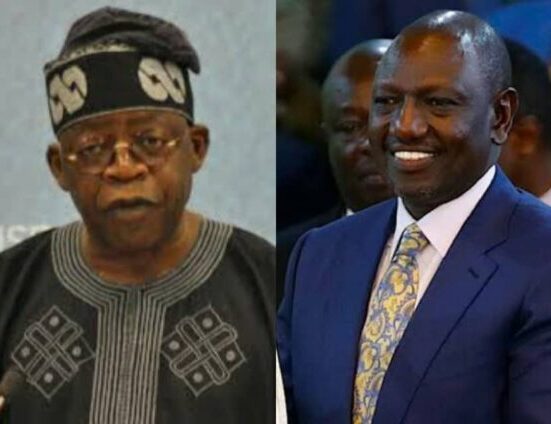 Kenyan President Hits Back at Tinubu, Mocks Nigerians