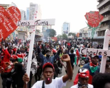 Kenyans protest over rising fuel prices and cost of living
