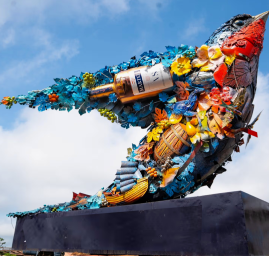 Martell unveils 14-foot ‘Swift Ascendant’ art in Abuja