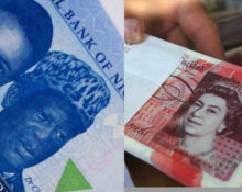 Naira Falls to N1,896 per Pound Despite Global Sterling Weakness
