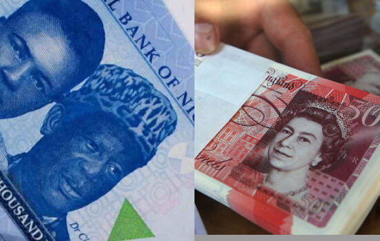 Naira Falls to N1,896 per Pound Despite Global Sterling Weakness