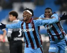 Onuachu, Nwaiwu Inspire Trabzonspor to Historic Win Over Galatasaray