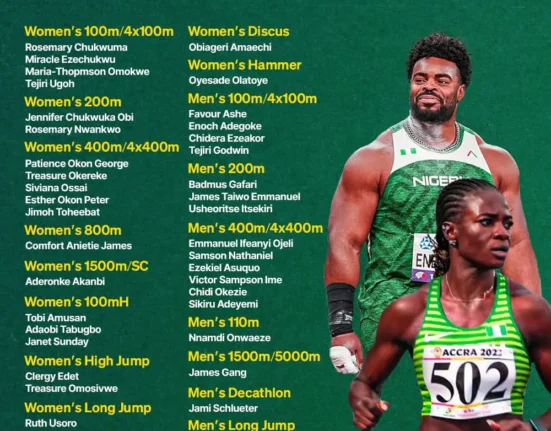 AFN Names Amusan, Ashe, 43 Others for African Championships