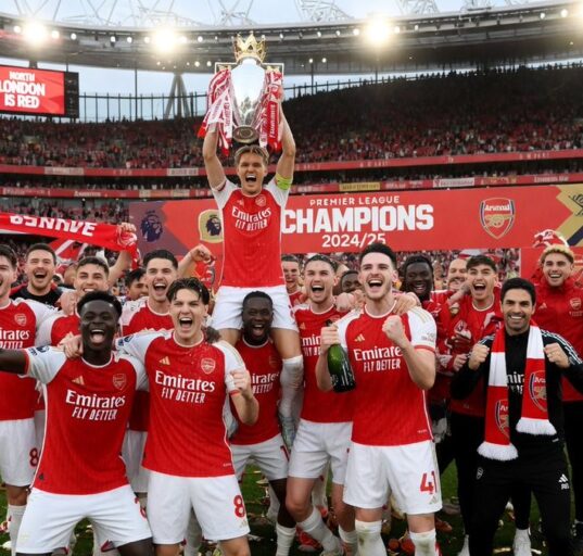 Arsenal Win Premier League After 22-Year Wait