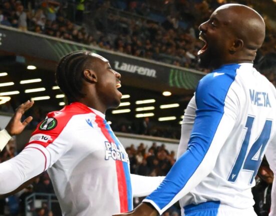 Crystal Palace Takes Commanding 3-1 Lead Over Shakhtar Donetsk in Europa Conference League Semi Final