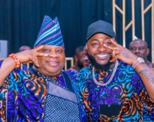 Davido Takes Music Break to Back Uncle Ademola Adeleke’s Re-election Bid