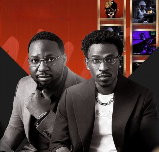 Music executive Ameen and renowned producer Krizbeatz