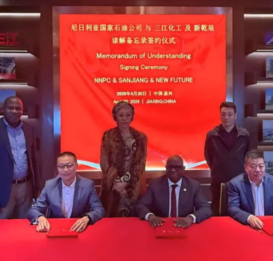 NNPC Signs Memorandum of Understanding With Two Chinese Firms to Revive Port Harcourt and Warri Refineries