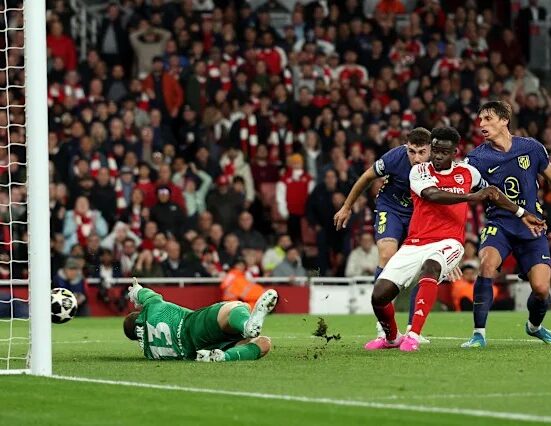 Saka fires Arsenal into first Champions League final in 20 years