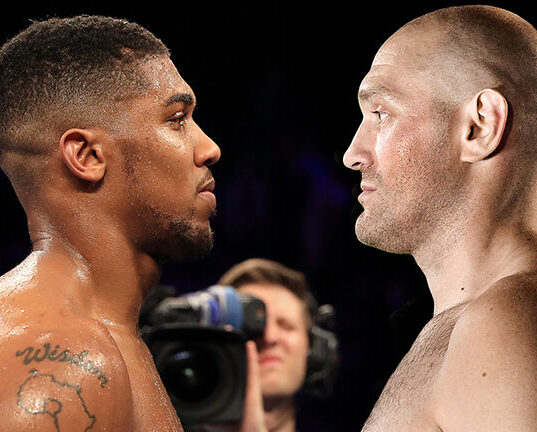 Anthony Joshua Says Signing Contract With Tyson Fury Means Nothing Until He Wins the Fight
