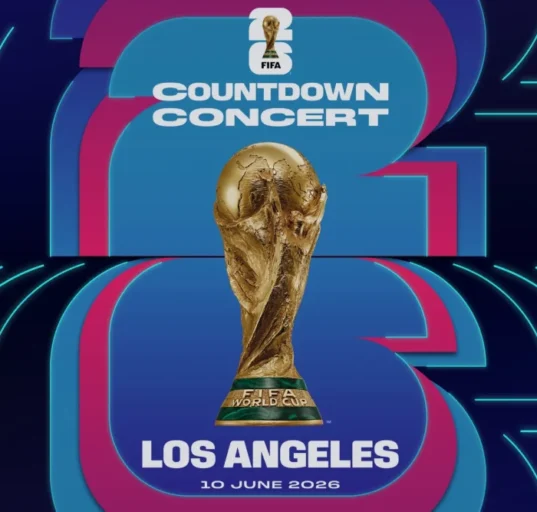 FIFA Announces Davido to Perform at Los Angeles Leg of World Cup 2026 Countdown Concert Series