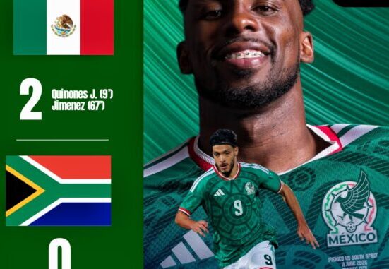 Mexico Beats South Africa 2-0 in World Cup Opener With Three Red Cards at Estadio Azteca