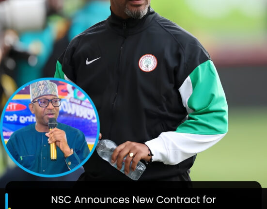 NSC Announces New Contract for Super Eagles Coach Eric Chelle, Who Will Also Handle U-23 Team
