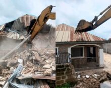 Oyo Govt. Demolishes House Used to Hold Adelabu’s Sister and Sons