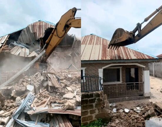 Oyo Govt. Demolishes House Used to Hold Adelabu’s Sister and Sons