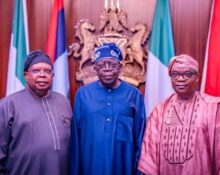 President Tinubu Swears In Tegbe as Power Minister and Enikanolaiye as Foreign Affairs Minister of State