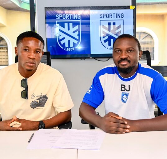 Ugwu joins Sporting Lagos from Abia Warriors