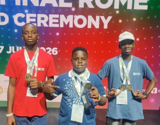 3 Young Nigerians win 4 gold medals at Rome STEM Olympiad